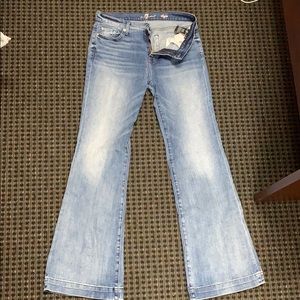 7 For All Mankind Tailorless Dojo Wide Leg Jeans